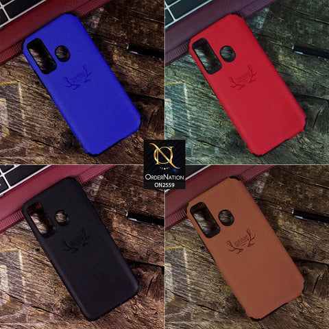 Infinix S5 Pro Cover - Red - New Dot Texture PU Leather Soft Case