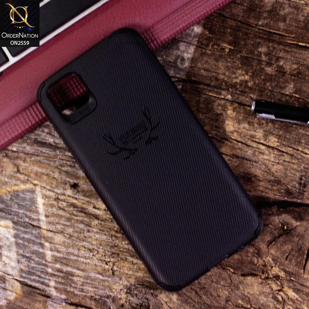Huawei Y5p - Black - New Dot Texture PU Leather Soft Case