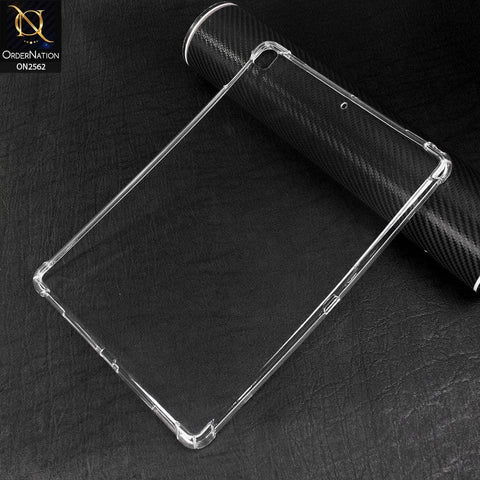 iPad 10.2 / iPad 8 (2020) Cover - Soft 4D Design Shockproof Silicone Transparent Clear Case