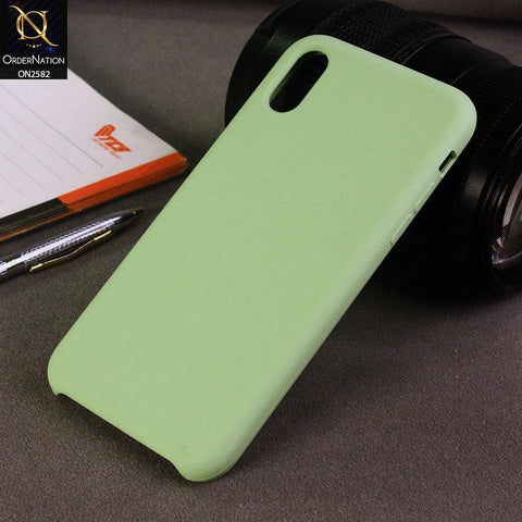 iPhone XS / X Cover - Design 14 - Soft Silicone Assorted Candy Color Case