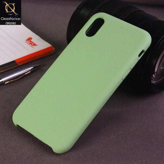 iPhone XS / X Cover - Design 24 - Soft Silicone Assorted Candy Color Case