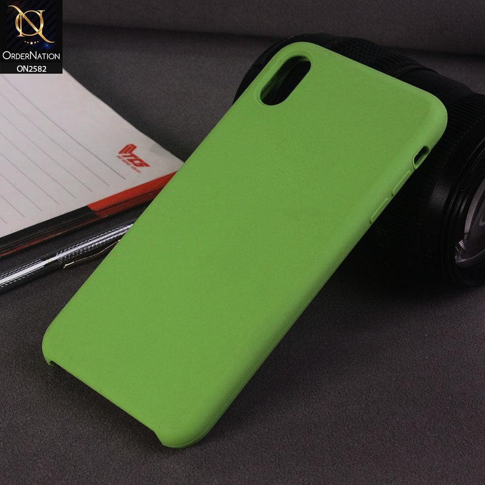 iPhone XS / X Cover - Design 2 - Soft Silicone Assorted Candy Color Case