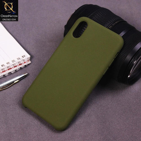 iPhone XS / X Cover - Design 34 - Soft Silicone Assorted Candy Color Case