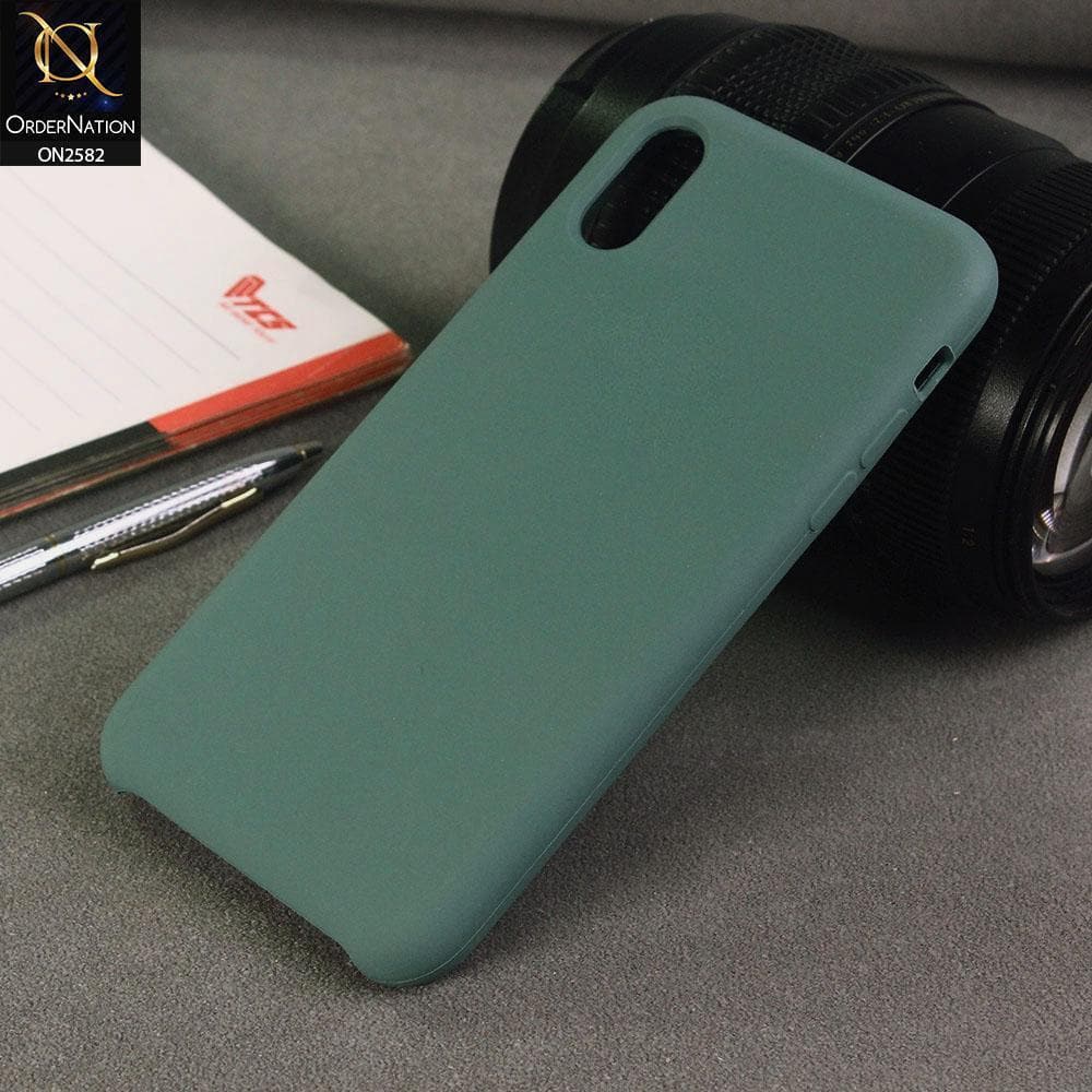 iPhone XS / X Cover - Design 6 - Soft Silicone Assorted Candy Color Case