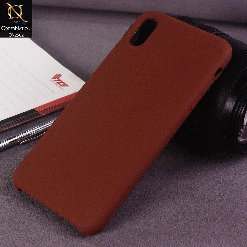 iPhone XS Max Cover - Design 15 - Soft Silicone Assorted Candy Color Case