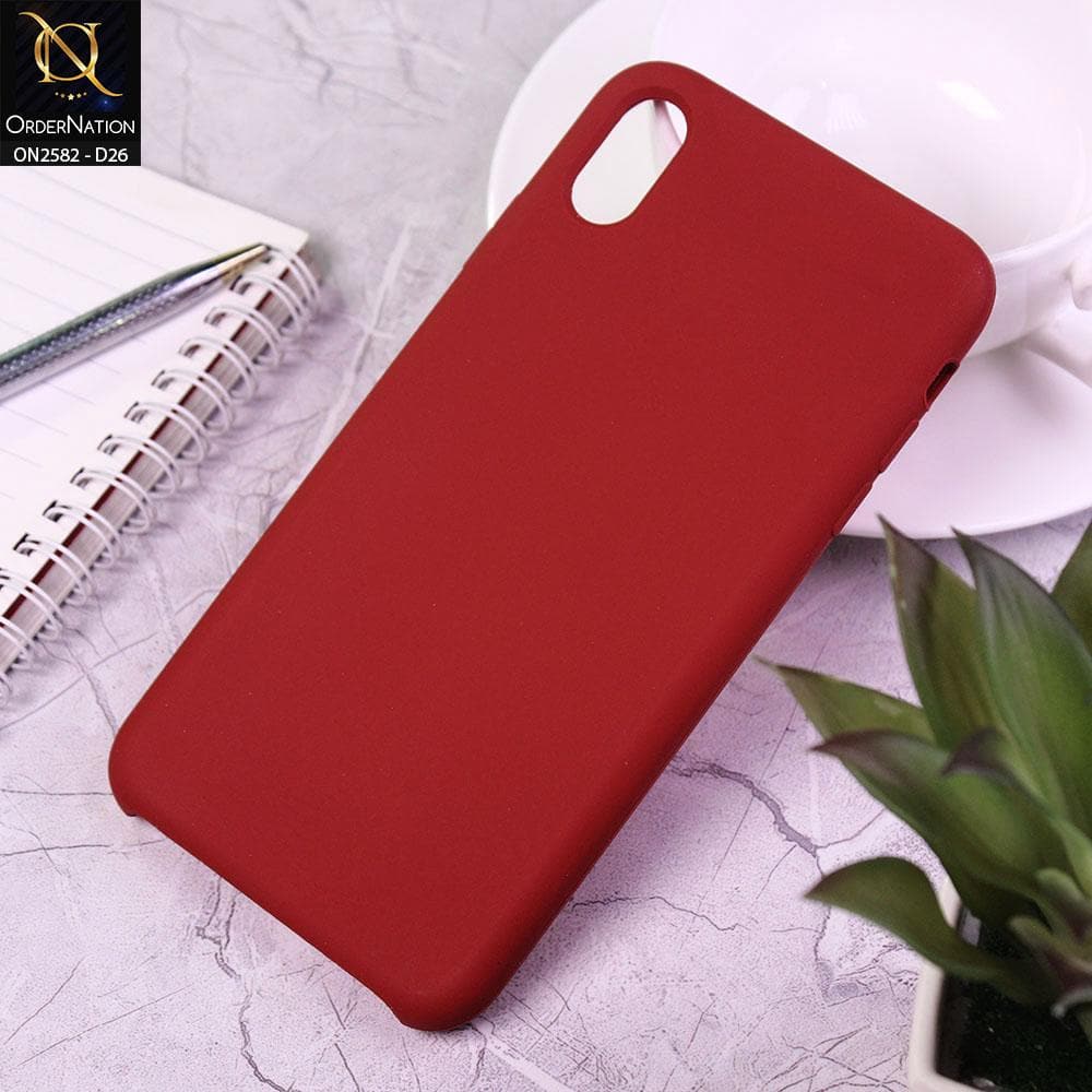 iPhone XS Max Cover - Design 26 - Soft Silicone Assorted Candy Color Case