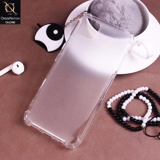 Realme C11 Cover - White - Stylish Overlay Florentino Color Series Sillicone Case