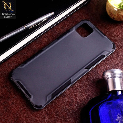 Realme C11 Cover - Black - New Style Hybrid Soft Bumper Shell Case