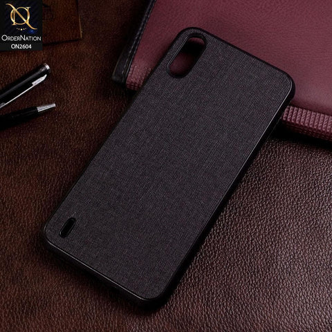 Tecno Spark Go Cover - Black - New Fabric Soft Silicone Logo Case