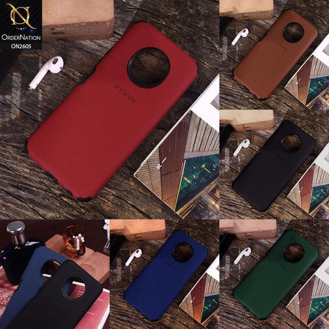 Vivo Y19 Cover - Brown - Matte Colorful Soft Pu Leather Case