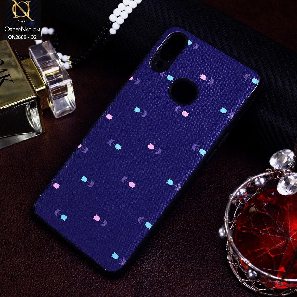 Samsung Galaxy A10s Cover - Design2 - New Fresh Look Floral Texture Soft Case