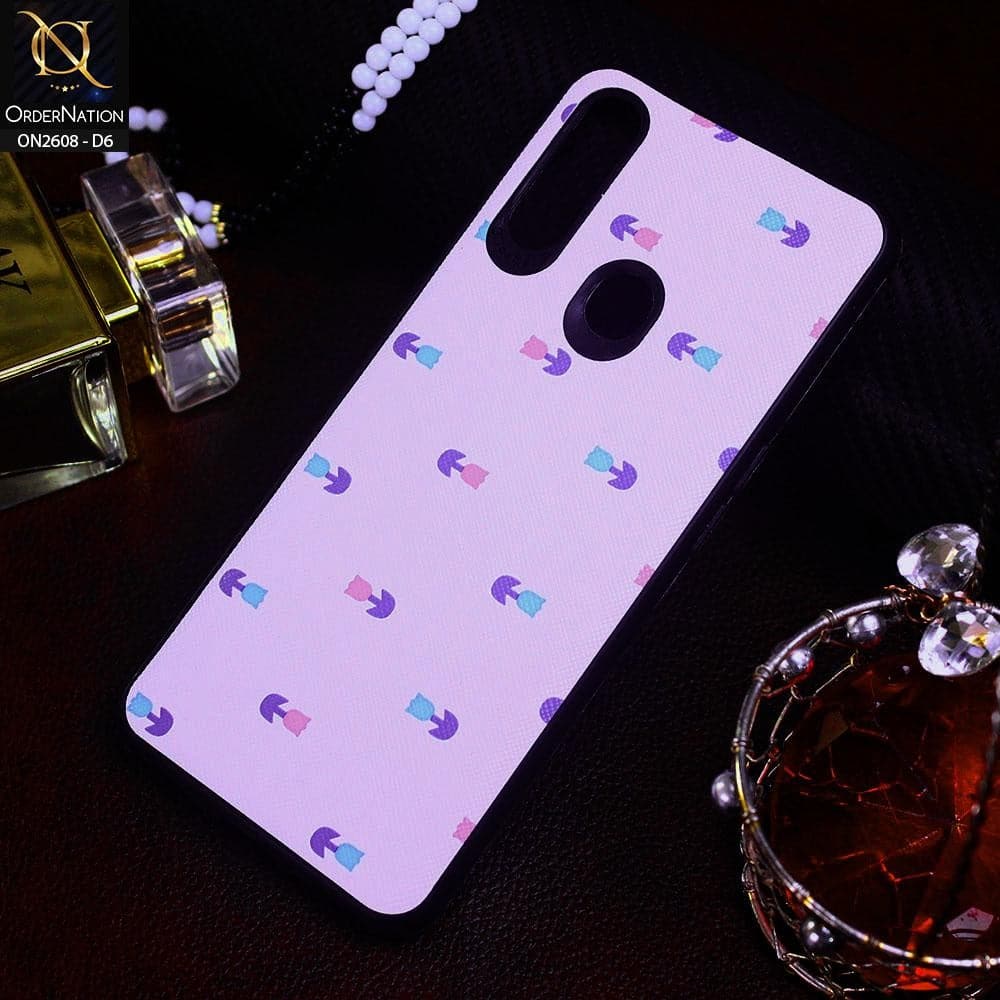 Samsung Galaxy A20s Cover - Design 6 - New Fresh Look Floral Texture Soft Case