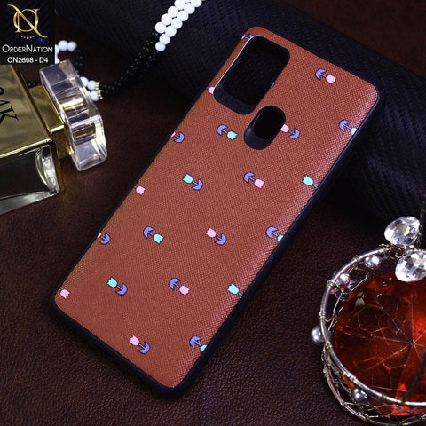 Samsung Galaxy A21s Cover - Design 4 - New Fresh Look Floral Texture Soft Case