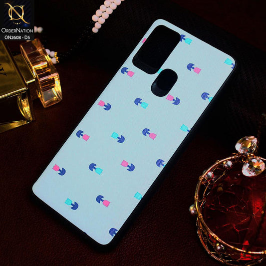 Samsung Galaxy A21s Cover - Design 5 - New Fresh Look Floral Texture Soft Case