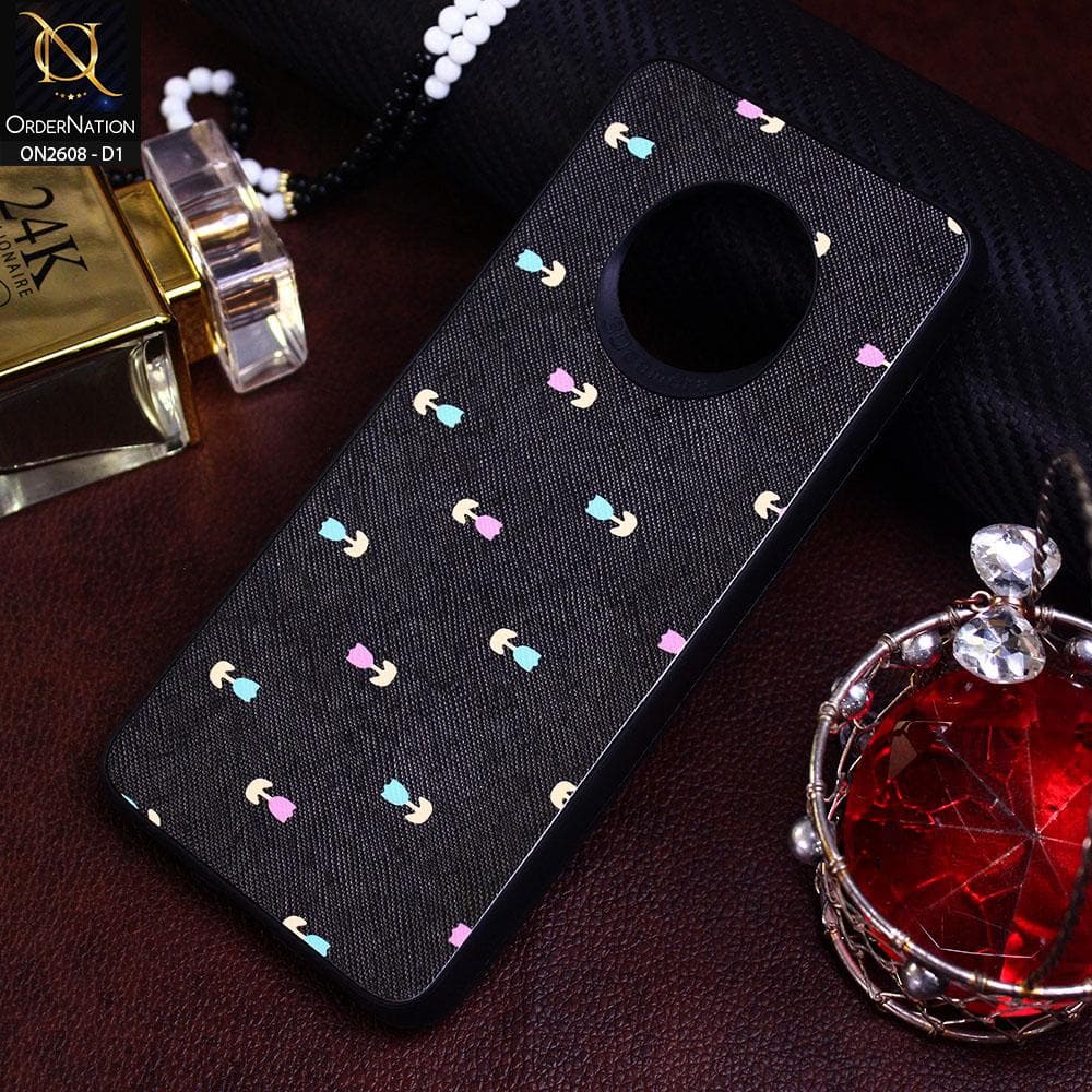 Infinix Note 7 Cover - Design 1 - New Fresh Look Floral Texture Soft Case