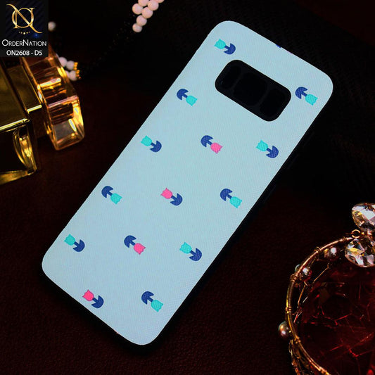 Samsung Galaxy S8 Cover - Design 5 - New Fresh Look Floral Texture Soft Case
