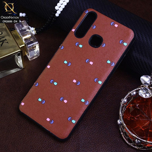 Vivo Y19 Cover - Design 4 - New Fresh Look Floral Texture Soft Case