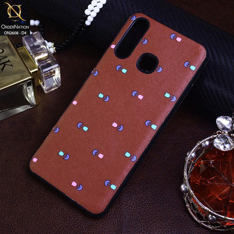 Vivo Y19 Cover - Design 4 - New Fresh Look Floral Texture Soft Case