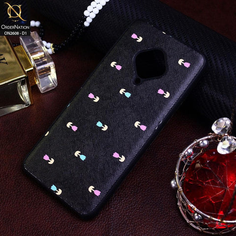 Vivo S1 Pro Cover - Design 1 - New Fresh Look Floral Texture Soft Case