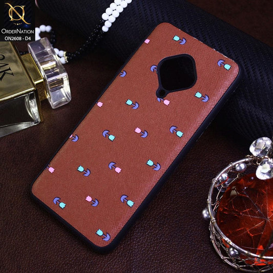 Vivo S1 Pro Cover - Design 4 - New Fresh Look Floral Texture Soft Case