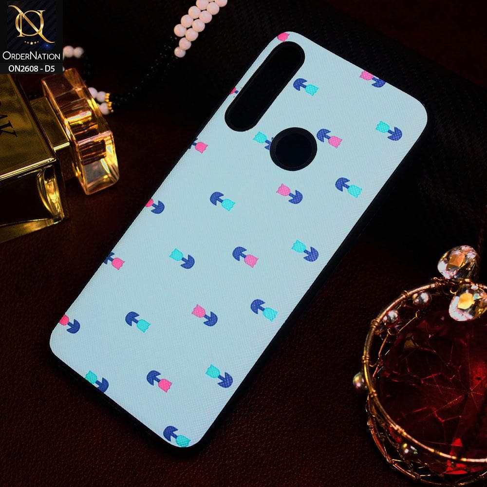 Huawei Y9 Prime 2019 Cover - Design 5 - New Fresh Look Floral Texture Soft Case