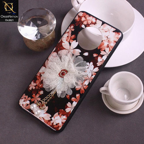 Infinix Note 7 Cover - Design 1 - Flower Series Soft Cases