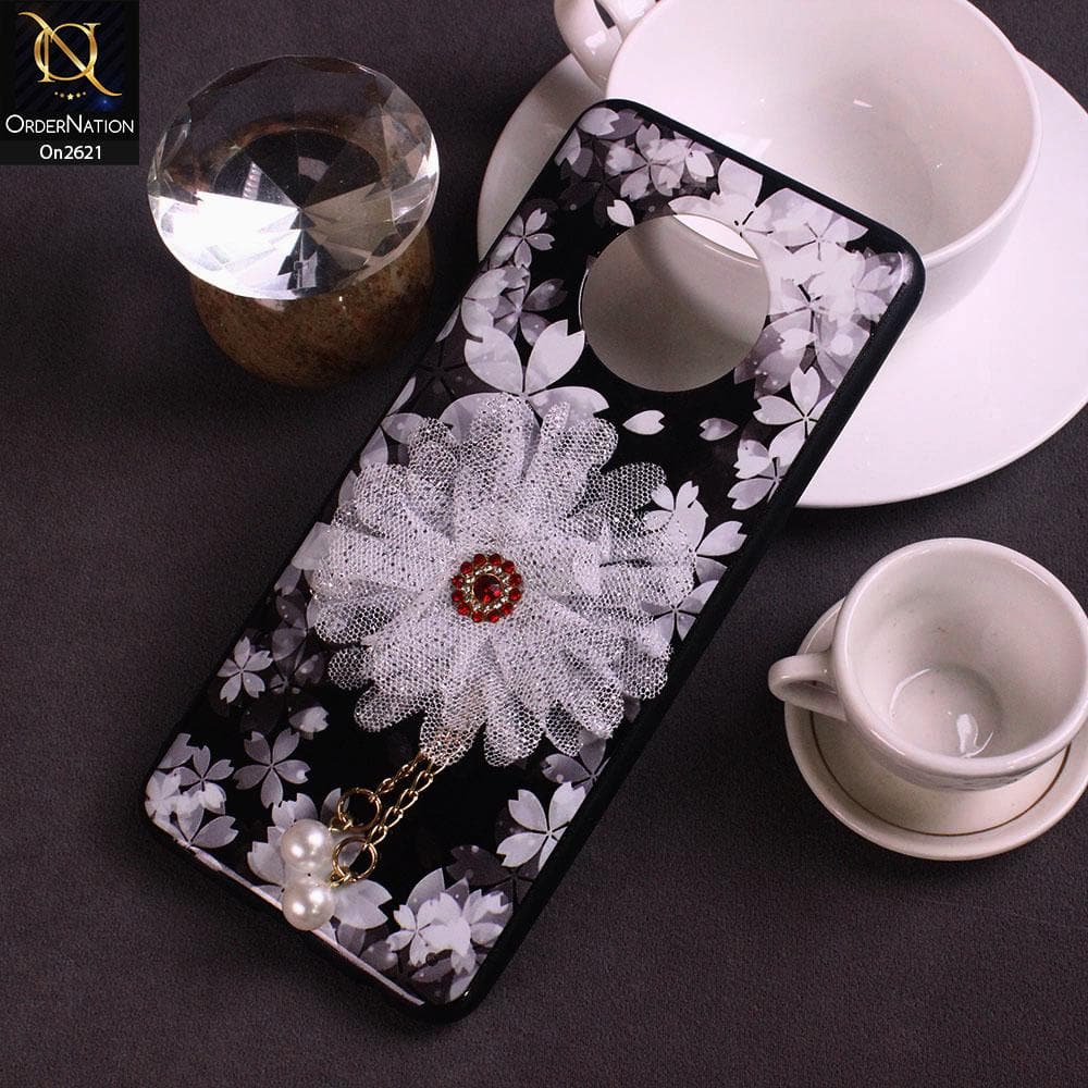 Infinix Note 7 Cover - Design 3 - Flower Series Soft Cases