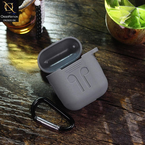 Apple Airpods 1 / 2 Cover - Design 6 - Soft Silicone Airpod Case