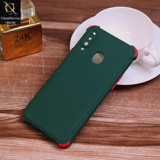 Samsung Galaxy A20s Cover - Green - Soft New Stylish Matte Look Case
