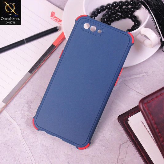 Oppo A3s Cover - Blue - Soft New Stylish Matte Look Case