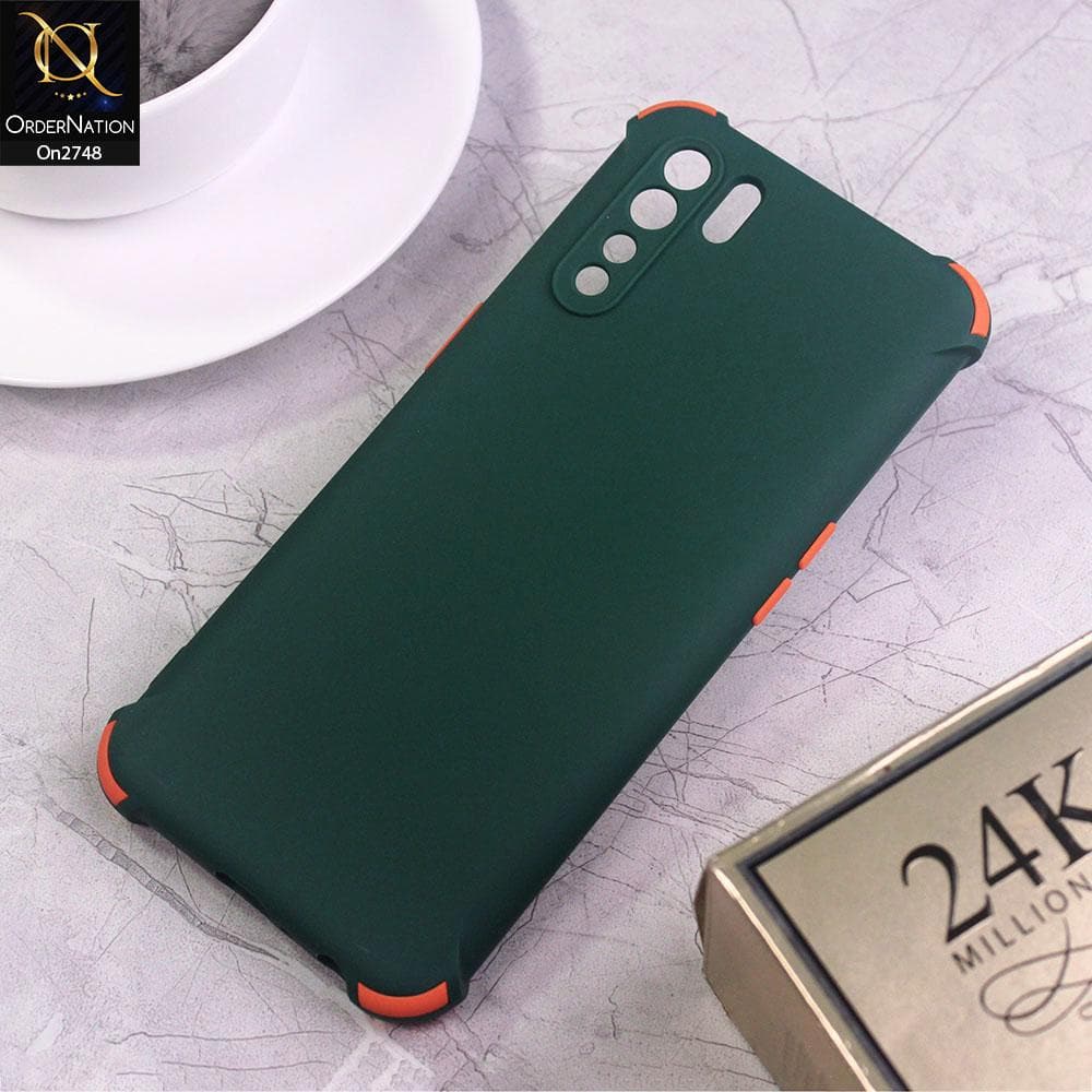 Oppo Reno 3 - Green - Soft New Stylish Matte Look Case