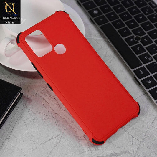 Infinix Hot 10 Cover - Red - Soft New Stylish Matte Look Case