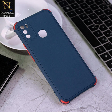 Infinix Hot 9 Play Cover - Deep Blue - Soft New Stylish Matte Look Case