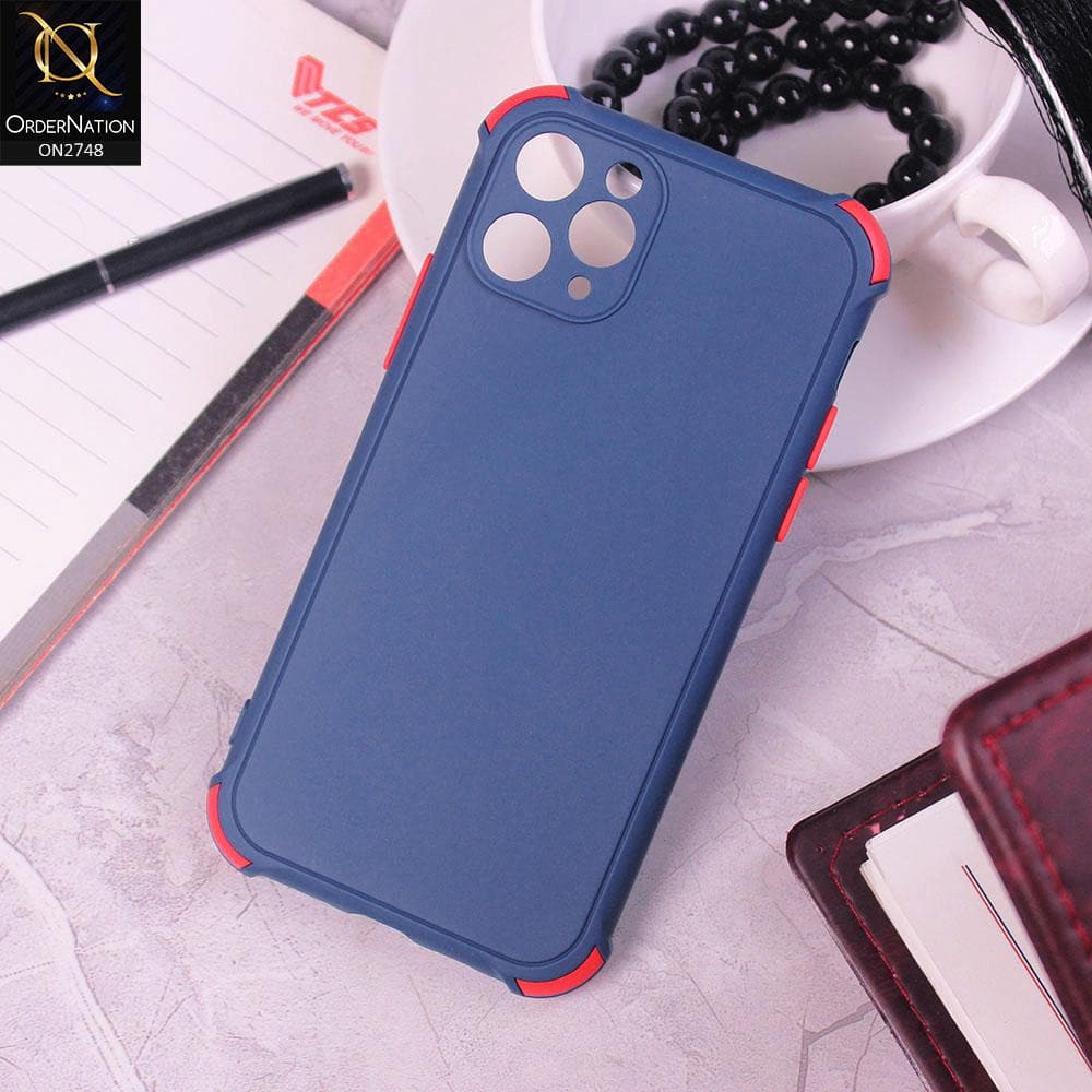 iPhone 11 Pro Cover - Blue - Soft New Stylish Matte Look Case