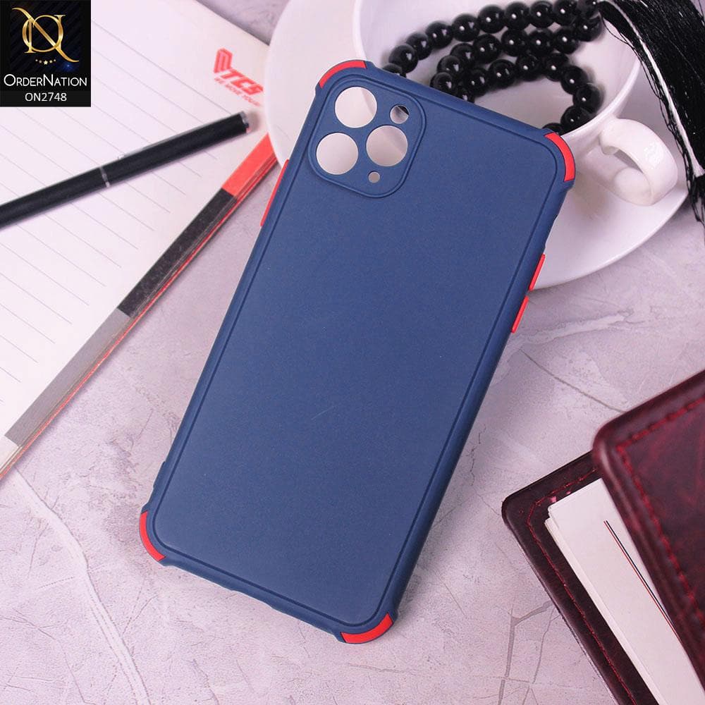 iPhone 11 Pro Max Cover - Blue - Soft New Stylish Matte Look Case