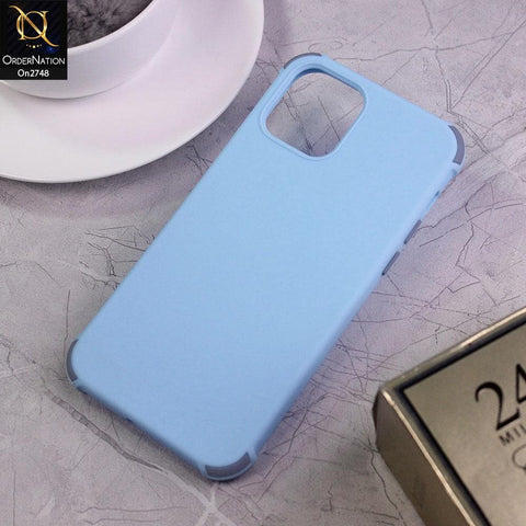 iPhone 12 Pro - Blue - Soft New Stylish Matte Look Case