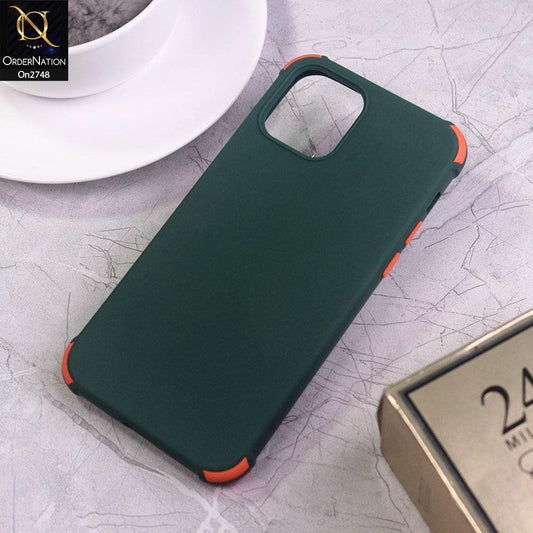 iPhone 12 Mini - Green - Soft New Stylish Matte Look Case