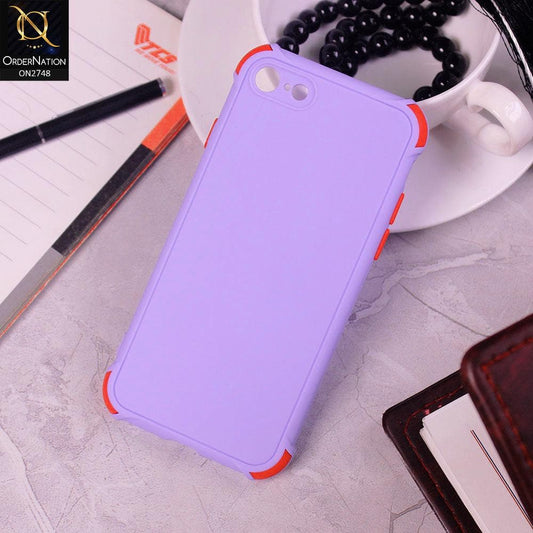 iPhone SE 2020 Cover - Purple - Soft New Stylish Matte Look Case