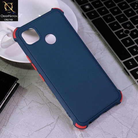 Tecno Pop 4 Cover - Deep Blue - Soft New Stylish Matte Look Case