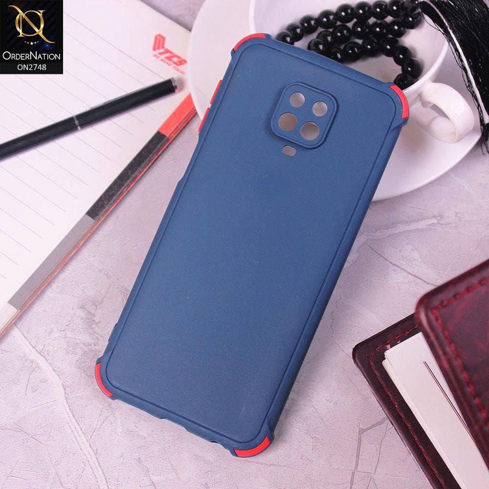 Xiaomi Redmi Note 9 Pro Cover - Blue - Soft New Stylish Matte Look Cas ...