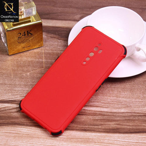 Oppo Reno 2Z Cover - Red - Soft New Stylish Matte Look Case