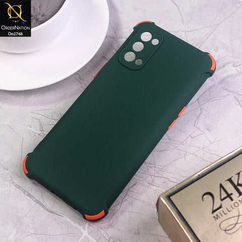 Oppo Reno 4 - Green - Soft New Stylish Matte Look Case