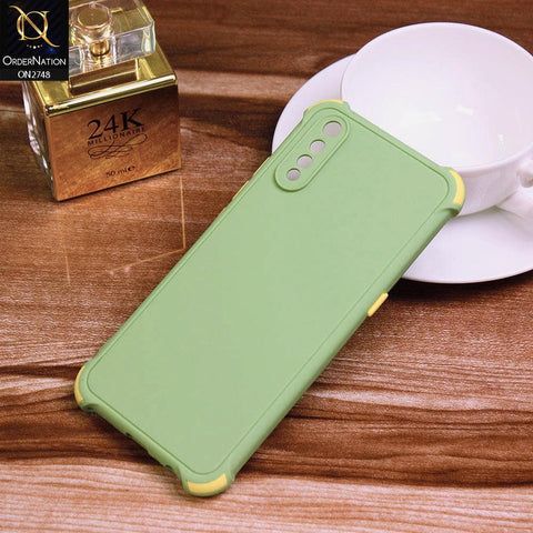 Vivo S1 Cover - Light Green - Soft New Stylish Matte Look Case