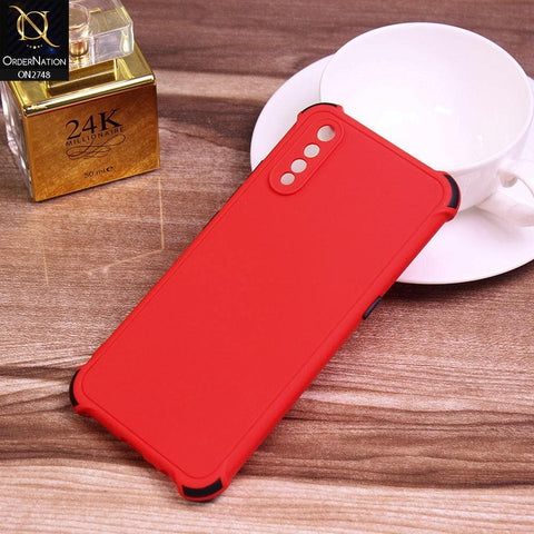 Vivo S1 Cover - Red - Soft New Stylish Matte Look Case