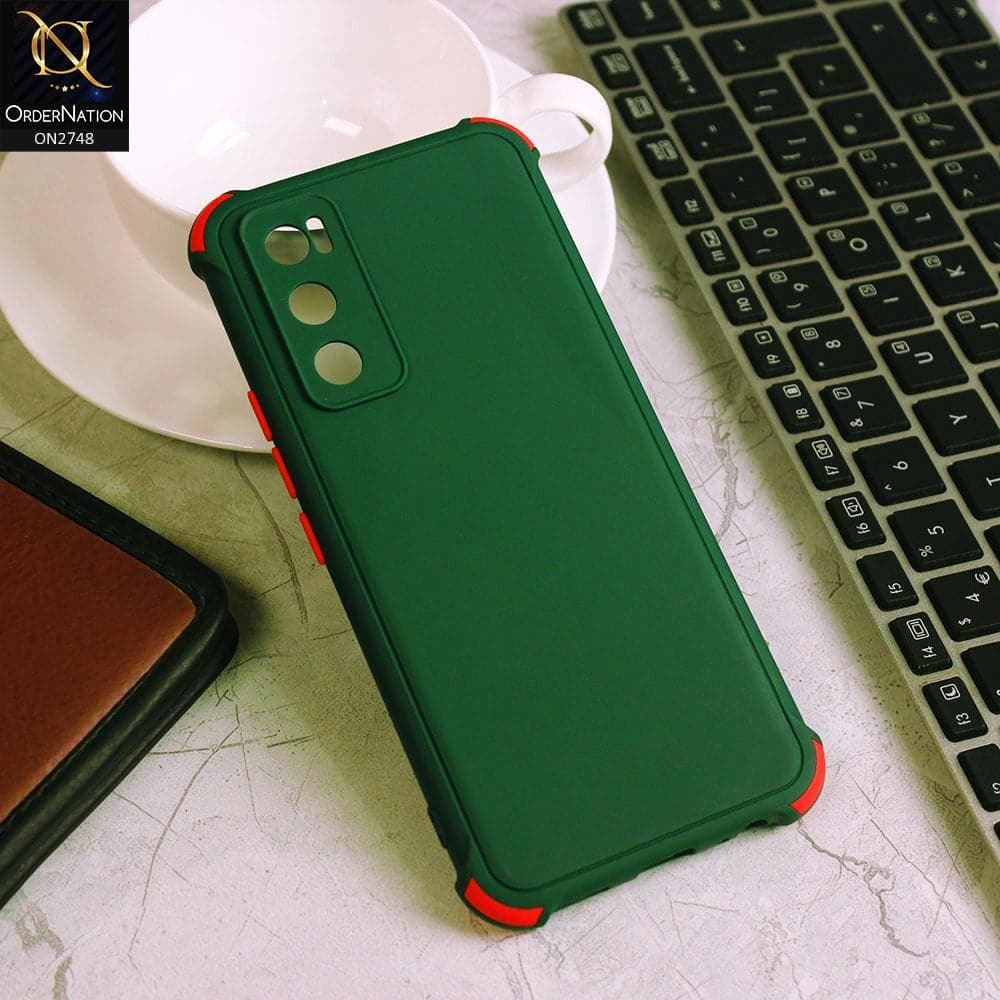 Vivo V20 SE Cover - Green - Soft New Stylish Matte Look Case