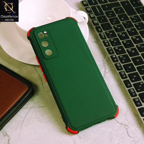 Vivo V20 SE Cover - Green - Soft New Stylish Matte Look Case