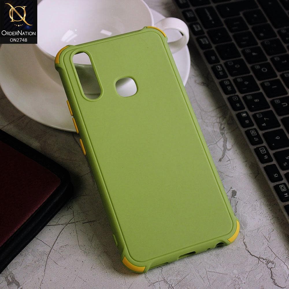 Vivo Y11 2019 Cover - Light Green - Soft New Stylish Matte Look Case