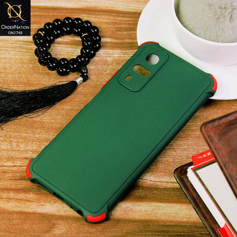 Vivo Y51 2020 Cover - Green - Soft New Stylish Matte Look Case