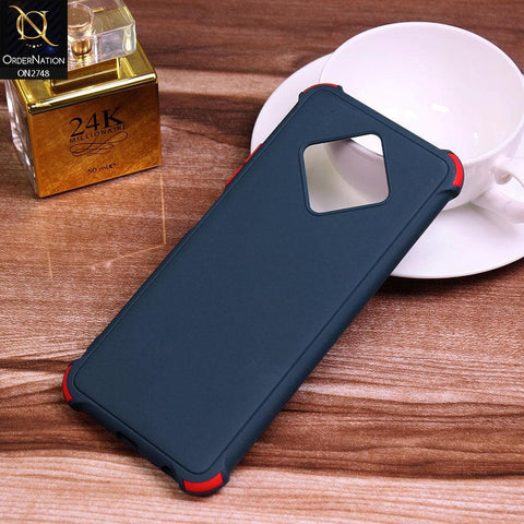 Infinix Zero 8 Cover - Deep Blue - Soft New Stylish Matte Look Case