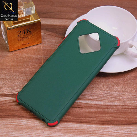 Infinix Zero 8 Cover - Green - Soft New Stylish Matte Look Case